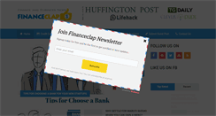 Desktop Screenshot of financeclap.com